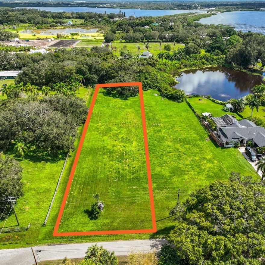 Build Your Custom Coastal Retreat on Historic Terra Ceia Island ? No HOA or CDD!

This spacious 100x443 lot in the heart of Terra Ceia Island is ready for your dream home. Surrounded by lush beauty and timeless charm, this buildable homesite offers the perfect balance of privacy, nature, and convenience. A trusted local builder's referral is available.

The property sits on one of the island?s higher points, remaining high and dry during recent hurricanes, giving you extra confidence in your investment. The lot is cleared, level, and utilities are nearby?everything is in place for your new construction project. A survey is included in the MLS.

Enjoy the perks of the optional Village Improvement Association membership, featuring a private park with a boat ramp, kayak launch, pickleball courts, fire pit, BBQ pavilion, and event space for island gatherings.

Bonus Option: Combine this lot with the adjacent parcel to create a multi-lot estate or investment opportunity.

Conveniently located near Palmetto, Bradenton, Anna Maria Island, and St. Petersburg, this property puts you minutes from top beaches, shopping, dining, and boating.
