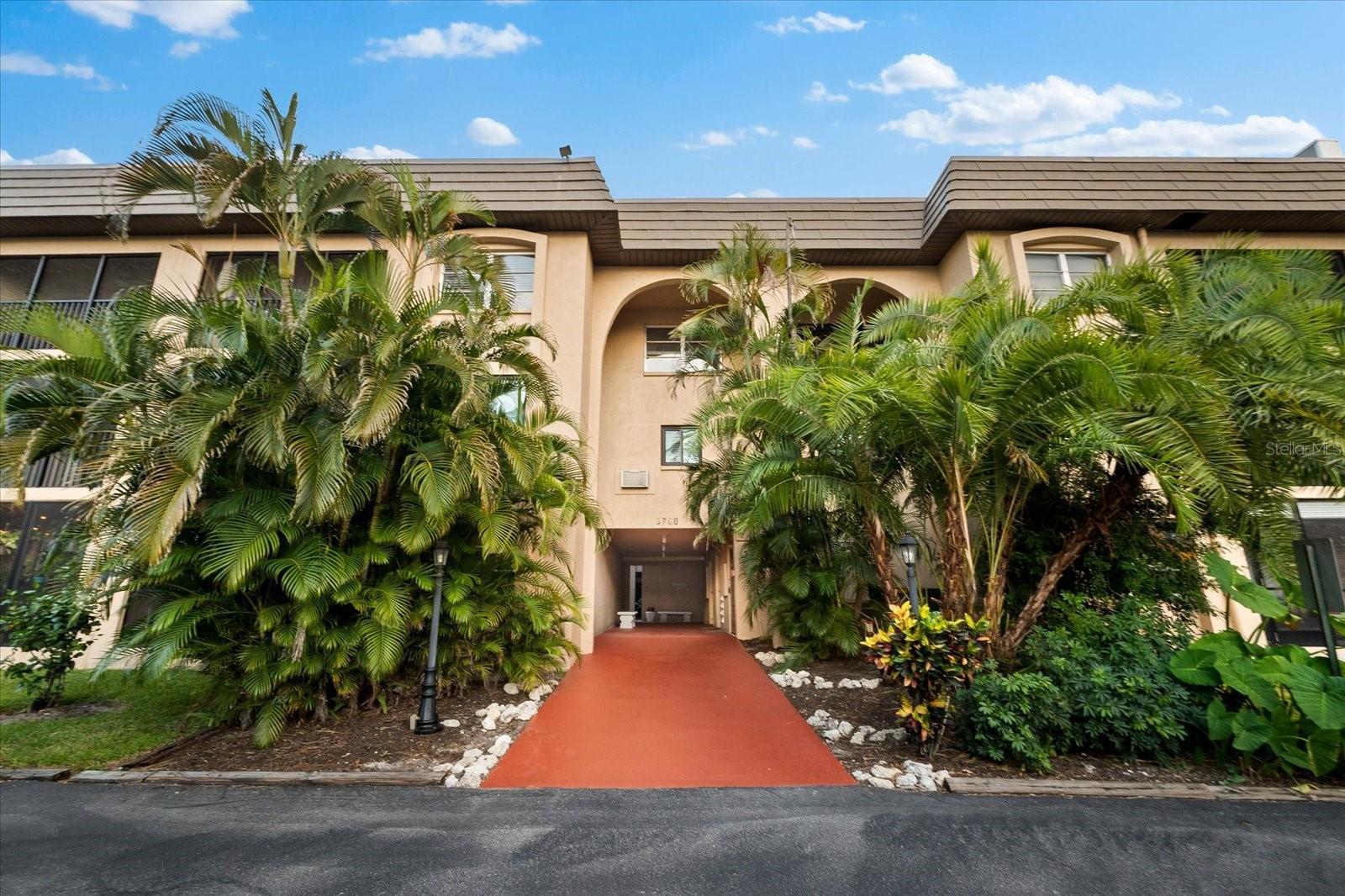 Plaza Gardens is the perfect place to call home if you are looking for a peaceful retreat with a touch of luxury. The tropical greenery and well-maintained gardens throughout the building give it a boutique feel, making it the perfect place for those who appreciate a tranquil and serene environment. Situated just southeast of Siesta Key's North Bridge and west of the trail, this condo offers easy access to the beach, allowing you to enjoy the sun, sand, and surf whenever you please. Morton's market and Publix are also conveniently located nearby, making it easy to pick up groceries or any other essentials you may need. If you enjoy shopping, dining, and the arts, you will love the close proximity to downtown Sarasota. Just minutes away from Plaza Gardens, you can explore the vibrant shopping districts, indulge in delicious cuisine at the various restaurants, and immerse yourself in the thriving arts scene. Inside this newly remodeled two-bedroom condo, you will find a charming and fashionable lifestyle awaiting you. The turnkey furnished decorative condo features a thoughtfully designed floor plan, high-quality fixtures, and beautiful finishes. Every detail has been carefully chosen to ensure maximum comfort and style. The fully equipped kitchen boasts a new stainless steel appliance package, wooden cabinets, quartz countertops, and even a coffee nook, allowing you to start your day off right. The spacious open floor plan flows seamlessly throughout the unit, with luxurious wood laminate flooring adding a touch of elegance. The well-appointed bathroom is of considerable size and can be accessed from both bedrooms, providing convenience and privacy. The owner's suite features an alcove with a built-in cabinet and quartz countertop for the washer and dryer, adding a stylish touch to the space. One of the highlights of this condo is the large terrace, facing east and offering breathtaking sunrise views every morning. Imagine enjoying your morning coffee or evening cocktails while soaking in the beauty of the surrounding landscape. The combination of the ideal location, unique character, and luxurious modern finishes make this condo truly irresistible. Plaza Gardens is a hidden gem that offers the perfect blend of tranquility, convenience, and style, making it the perfect place to call home. Rental Lease for 6 Months to One year. (Seasonal)