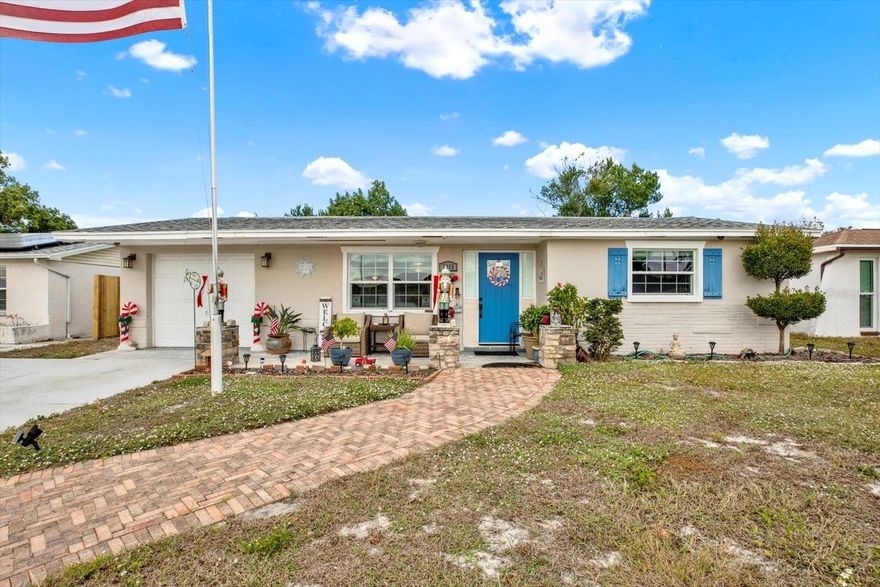 Charming & Updated Home in the Heart of Port Richey! Welcome to this well-maintained 2-bedroom, 1-bathroom home with a versatile bonus room that can be used as a home office, den, or flex space. Offering 1,004 square feet of living space, this home features an open floor plan with tile and laminate flooring throughout, creating a clean, modern feel and easy maintenance. The updated kitchen opens seamlessly to the main living area, making it perfect for everyday living and entertaining. Enjoy peace of mind with new windows and a roof that is approximately 11 years old, adding value and long-term durability. Ideally located in Port Richey, Florida, this property is just minutes from shopping, restaurants, and local entertainment, providing convenience and accessibility. Whether you’re a first-time buyer, downsizing, or looking for an investment opportunity, this home checks all the boxes. Schedule your private showing today and see all this home has to offer!