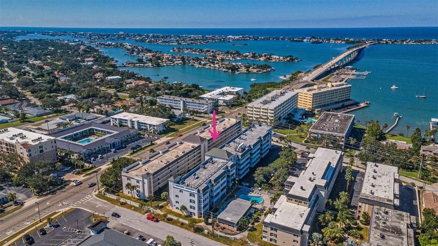 Enjoy everything this sought-after area has to offer from this fully furnished 2-bedroom, 2-bath condo offered at an exceptional value. The bright, open layout flows to an enclosed lanai — the perfect spot to unwind and take in evening sunsets over the Intracoastal.
This well-maintained unit offers peace of mind with hurricane shutters, an HVAC system from 2012 serviced annually, and a water heater from 2020 with warranty through 2026. The kitchen appliances (excluding the refrigerator) were all replaced in 2025, making it truly move-in ready.
Conveniently located just steps from the elevator and laundry room, this friendly community also features a heated pool and well-kept common areas. Ideally situated near Belleair’s shops, dining, and just minutes from the beach, this condo is perfect for full-time living or a seasonal getaway.