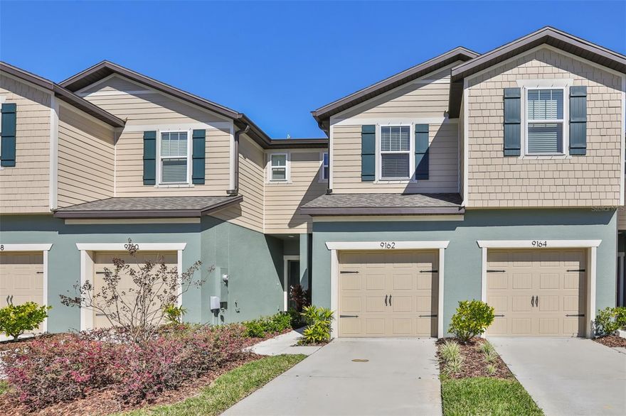 ATTENTION RENTERS! Welcome to your new home in the highly desirable gated community of Magnolia Park in Riverview, FL. This spacious 2-bedroom, 2.5-bathroom townhome offers pond views from both the living room and the upstairs primary bedroom, creating a peaceful and private backdrop to your daily living. The kitchen offers all stainless steel appliances, granite countertops and large cabinets. Each bedroom includes its own private en-suite bathroom, with a convenient half-bath located downstairs for guests. The home also includes a 1-car garage and in-unit laundry. Enjoy access to fantastic community amenities including a resort-style pool, splash pad, basketball court, playground, and scenic walking trails. With easy access to the Selmon Expressway and I-75, commuting throughout Tampa Bay is a breeze. Tenant will pay $125.00 tenant processing fee at move in along with and rent and deposit(s). A non-refundable pet fee will be due at move in as well, if applicable.