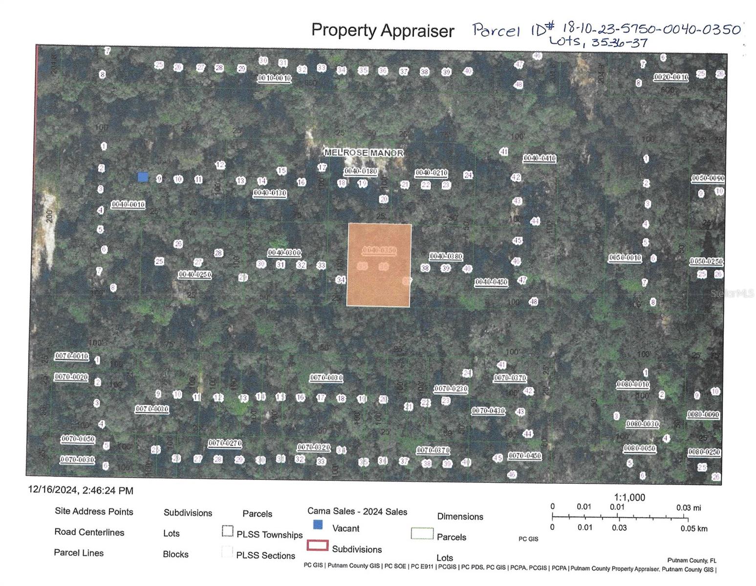 Tranquil country living in Hawthorne, Florida. Fresh air, green pastures, mature trees, peaceful lakes and the beach only a couple of hours away. It's where nature still exists! This property consists of three parcels totaling .17/acre and is presently undeveloped. Buy it now and hold onto it for future development and investment.