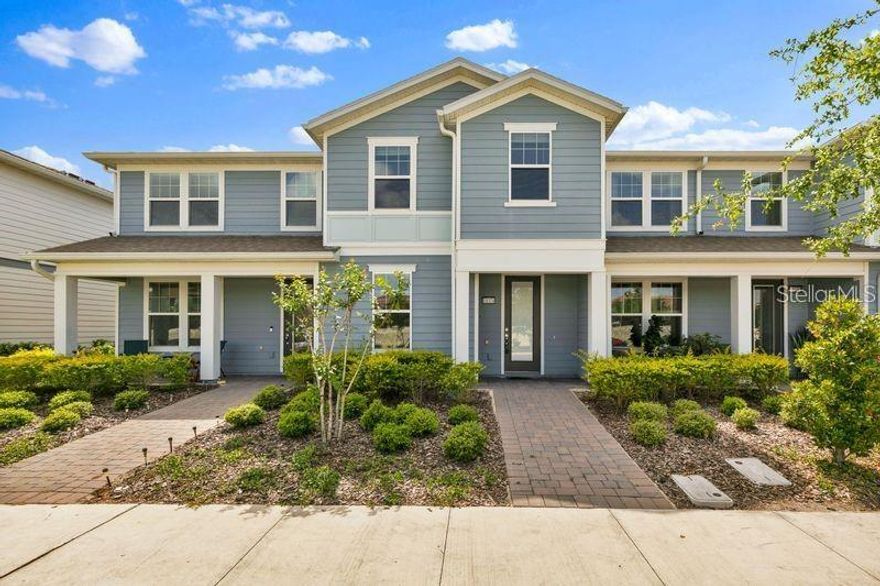 Explore and live in one of Lake Nona finest community Isles of Lake Nona. This gorgeous townhome features over 1800 square feet of livable space with four bedrooms and three baths. One bedroom on lower floor gives enormous benefit as a guest room , office space or study area. As you enter, you'll notice the warmth feeling of high ceiling and expansive tiles thru out for low maintenance. Enjoy your meal preparation in this kitchen offering stone counter top, stainless steel appliances, backsplash, large upper cabinets, breakfast bar and pantry. Relax on the private courtyard. Oversized primary bedroom consists of an ensuite with walk in shower, dual sinks and walk in closet. Laundry room on second floor for your convenience. Extra storage under the stairs. Bonus two car attached garage at back with laneway. This gated community provides full access to the clubhouse, pool, fitness center, tennis and basketball courts, playgrounds and sidewalk. Conveniently located within close proximity to Nemours Hospital, UF College, restaurants, shopping, Hwy 417, Orlando Airport, Laureate Park and upcoming Advent Hospital. Lawn care is included. Landlord will allow only one small pet. Won't last!