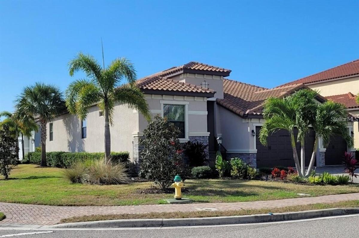 One or more photo(s) has been virtually staged. Rare opportunity to lease a FULLY FURNISHED TURN-KEY pool home in the beautiful gated community of Legends Bay near IMG Academy. This spacious home features an open floor plan with 3 bedrooms plus an office and 3 1/2 baths. One secondary bedroom is an ensuite with a walk-in closet and private bathroom. Large open kitchen has an abundance of cabinets with granite counter tops, pantry, and stainless steel appliances. Kitchen has a large island with seating which is open to the great room and formal dining room. Master suite features a walk-in shower, large tub, double sinks with granite countertops and walk-in closets. Other features include a 3-car garage, oversized screened lanai and pool. New flooring going in so NO CARPET. In Legends Bay you enjoy a community pool and observation pier on Sarasota Bay as well as being close to IMG Academy, IMG Golf Country Club and Bradenton Tennis Club as well as a short drive to the many local beaches such as Longboat Key and Anna Maria. Call for your showing today!