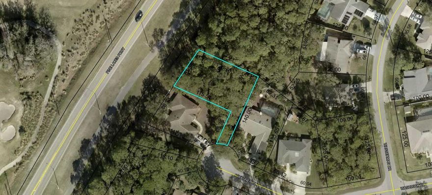 This lot is located in a cul-de sac street in Pine Lakes subdivision. Close to schools: 2.2 miles to Wadsworth Elementary & Buddy Taylor Middle School. Close to shopping, restaurants, medical facilities and quick access to I-95 for an easy commute North to Saint Augustine or South to Daytona Beach. Near by walking /jogging trails. Flagler Beach is only 12 miles where you may enjoy the Atlantic beaches. No HOA nor CDD fees.