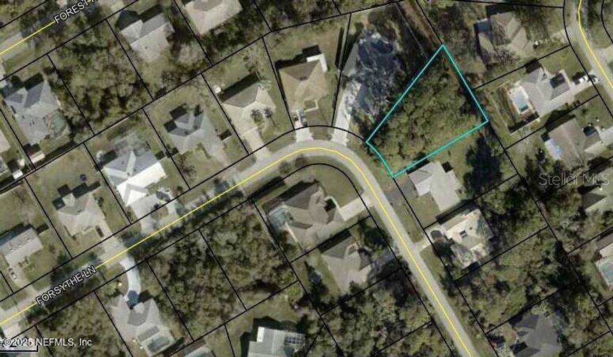 This prime .30 vacant lot at 65 Forsythe Lane offers a fantastic opportunity to build your dream home in Palm Coast. The property is currently uncleared, giving you a blank canvas to create the perfect space tailored to your needs. Situated in a well-maintained section with easy access to nearby amenities, this lot provides the ideal location for both peaceful living and convenience. With its great potential and affordable price, this lot offers excellent value. Don't miss out on this opportunity to secure your piece of paradise.