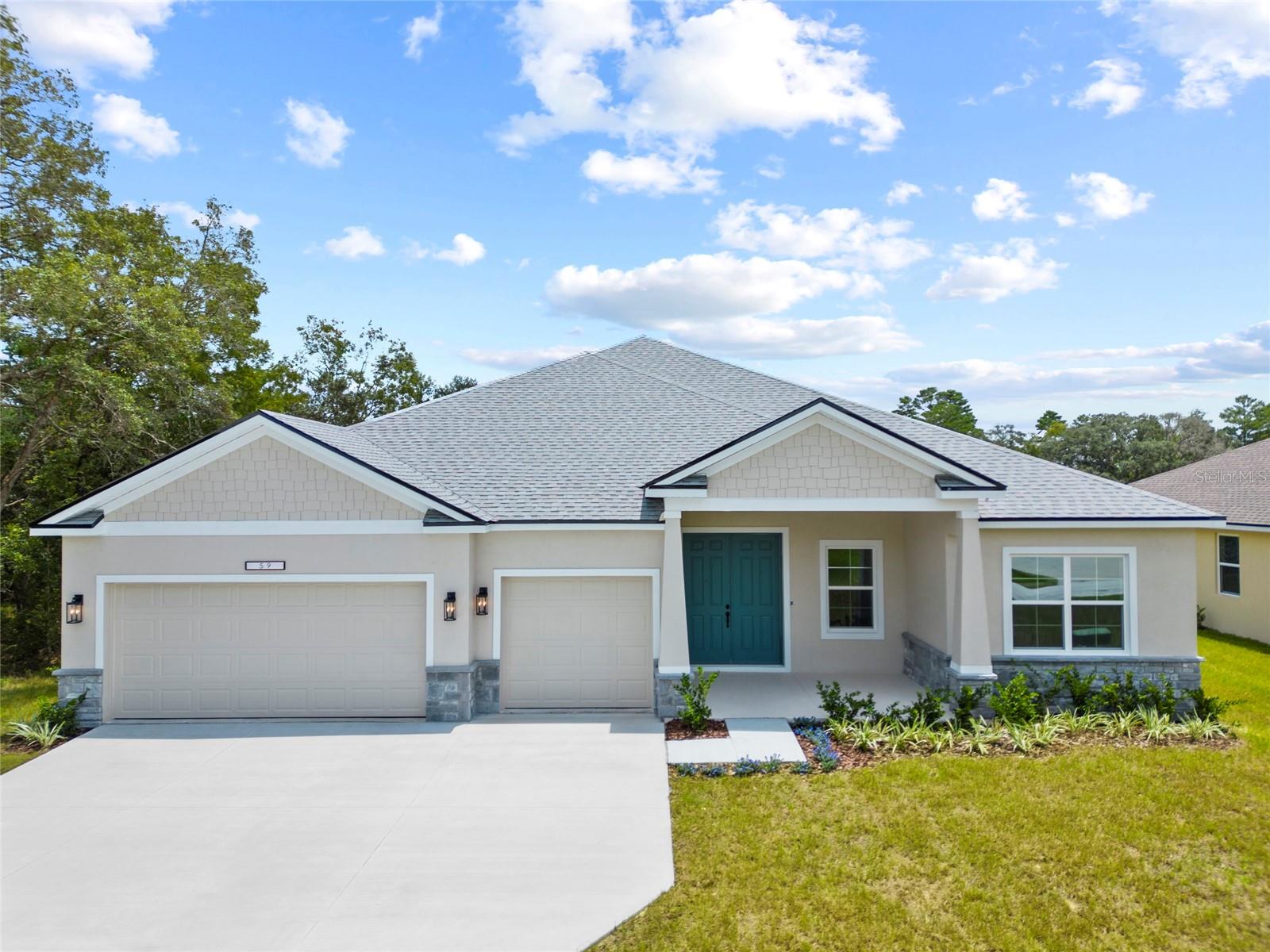 Brand New Custom Home – 2025 Build in Southern Woods at Sugarmill Woods
Welcome to your dream home in the prestigious Southern Woods neighborhood, part of the sought-after Sugarmill Woods Community in beautiful Homosassa, Florida. This stunning brand-new custom home, built in 2025, sits on a spacious ¼-acre lot and features 4 bedrooms, 3 full baths, and a 3-car garage—perfect for modern living.
Step inside to an open-concept layout that blends style and functionality. The kitchen is a showstopper, boasting quartz countertops, custom cabinetry, and ample storage—ideal for family gatherings or entertaining. The living room features recessed lighting, enhancing the sleek, contemporary feel throughout the home.Living here means more than just a beautiful home—you’ll enjoy resort-style amenities through nearby clubs like Sugarmill Woods Country Club, Southern Woods Country Club, and the Oak Village Sports Center. From golf and tennis to fine dining, fitness, swimming, social events, and holiday celebrations, these clubs offer something for every lifestyle.
Whether you're an active golfer or simply looking to relax poolside, this vibrant and welcoming community has a membership that fits your needs. Come experience luxury, leisure, and lifestyle in one of Florida’s most distinguished master-planned communities.