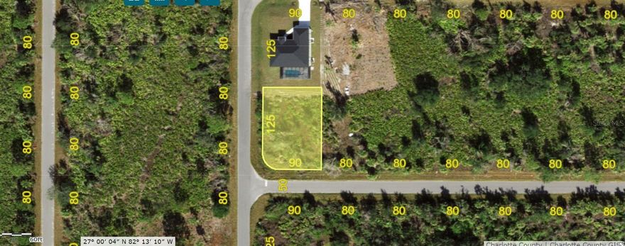 LARGE CORNER LOT!!!! 

Welcome to an exceptional opportunity to acquire a vacant lot in the desirable city of Port Charlotte, Florida. This vacant lot presents an exciting prospect for those seeking to build their dream home or pursue an investment venture. Situated in a vibrant and thriving community, this property promises a lifestyle filled with abundant sunshine, natural beauty, and coastal charm.

Nestled in the heart of Port Charlotte, this lot benefits from its prime location, offering easy access to an array of amenities and attractions. Discover the nearby pristine Gulf beaches, where you can bask in the sun, partake in water activities, or simply relish the tranquility of the ocean. Embark on nautical adventures from the conveniently located marinas, allowing you to explore the region's captivating waterways and nearby islands. Fishing enthusiasts will delight in the world-class fishing opportunities, while golf aficionados can indulge in a variety of renowned golf courses.

Port Charlotte is known for its thriving shopping and dining scene, featuring a diverse range of retail centers, boutiques, and restaurants. Immerse yourself in the vibrant downtown area, boasting charming shops, art galleries, and entertainment venues. The city hosts numerous cultural events, festivals, and community gatherings throughout the year, ensuring there's always something exciting happening.

Beyond the city's amenities, this vacant lot offers proximity to breathtaking nature parks and preserves. Lose yourself in the beauty of Charlotte Harbor Preserve State Park, where scenic trails, wildlife sightings, and peaceful waterways await exploration. Myakka River State Park is another nearby gem, enchanting visitors with its stunning landscapes, diverse flora, and fauna. Nature enthusiasts will find endless opportunities to connect with the outdoors just moments away from this property.

Port Charlotte also boasts excellent educational institutions, reliable medical facilities, and convenient transportation options. The city's welcoming community and strong sense of belonging make it an ideal place to establish roots and create lasting memories.

Do not miss out on this exceptional opportunity to craft your dream home or invest in a prime location. Whether you envision a tranquil retreat or a vibrant coastal paradise, this vacant lot in Port Charlotte, Florida, presents a blank canvas to bring your vision to life. Seize this chance to secure a slice of paradise and embrace the captivating lifestyle that awaits you. Schedule a showing today and begin envisioning the endless possibilities offered by this remarkable property!