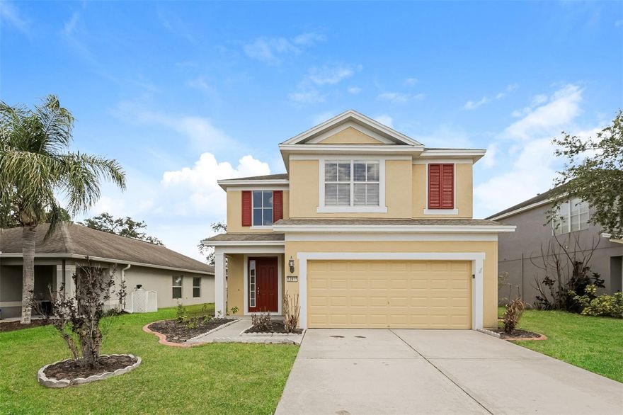 Charm and curb appeal abound for this Hudson home! Step inside the inviting foyer and into the well-appointed living room, positioned at the center of the main level. The kitchen boasts stainless steel appliances, hard surface countertops, and ample storage, along with the home's dining room. The primary suite and two secondary bedrooms comprise the second floor. Come and see for yourself the possibilities that this home has to offer!