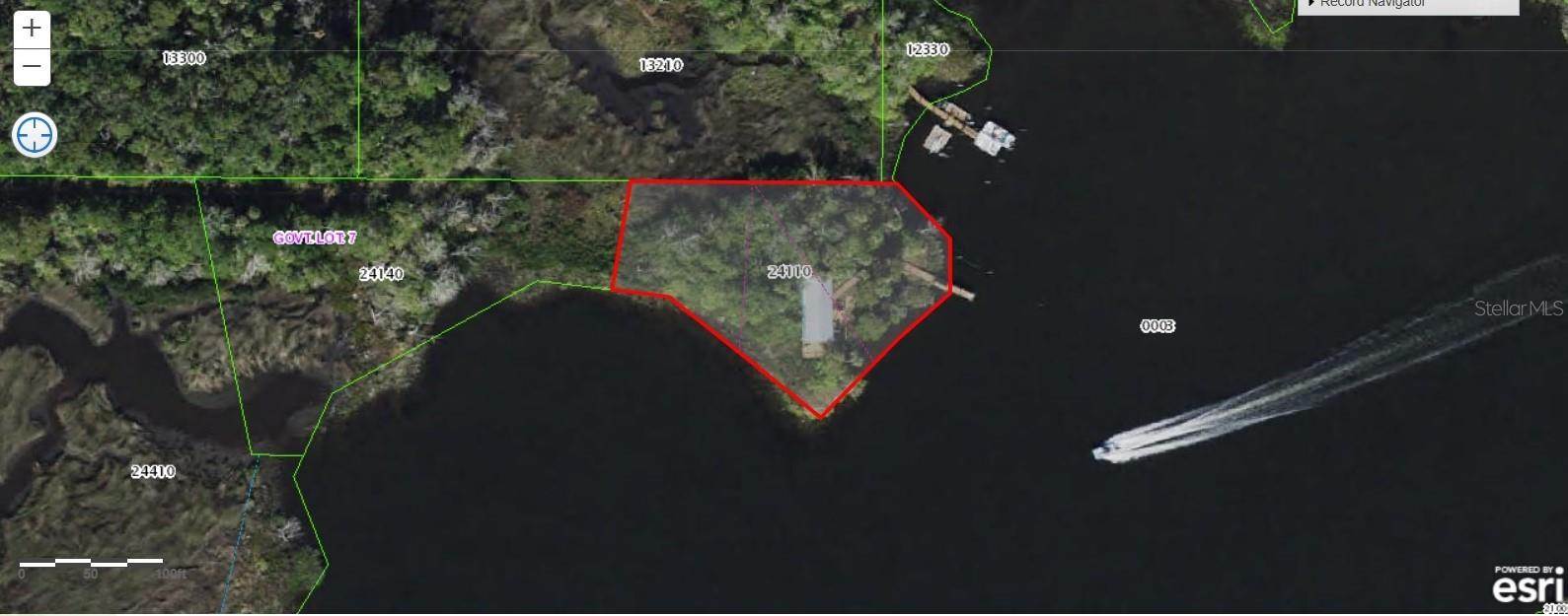 Don't miss this chance to own your private island. This rare opportunity is a 058 acre island located on the Homosassa river. Boat access only. The 700 sqt cabin is a fixer-upper as it has been moved off it's piers by hurricane Helene. Damage needs to be evaluated by buyer. Septic & electric are in-place. Being sold AS-IS, buyer to verify all material facts.