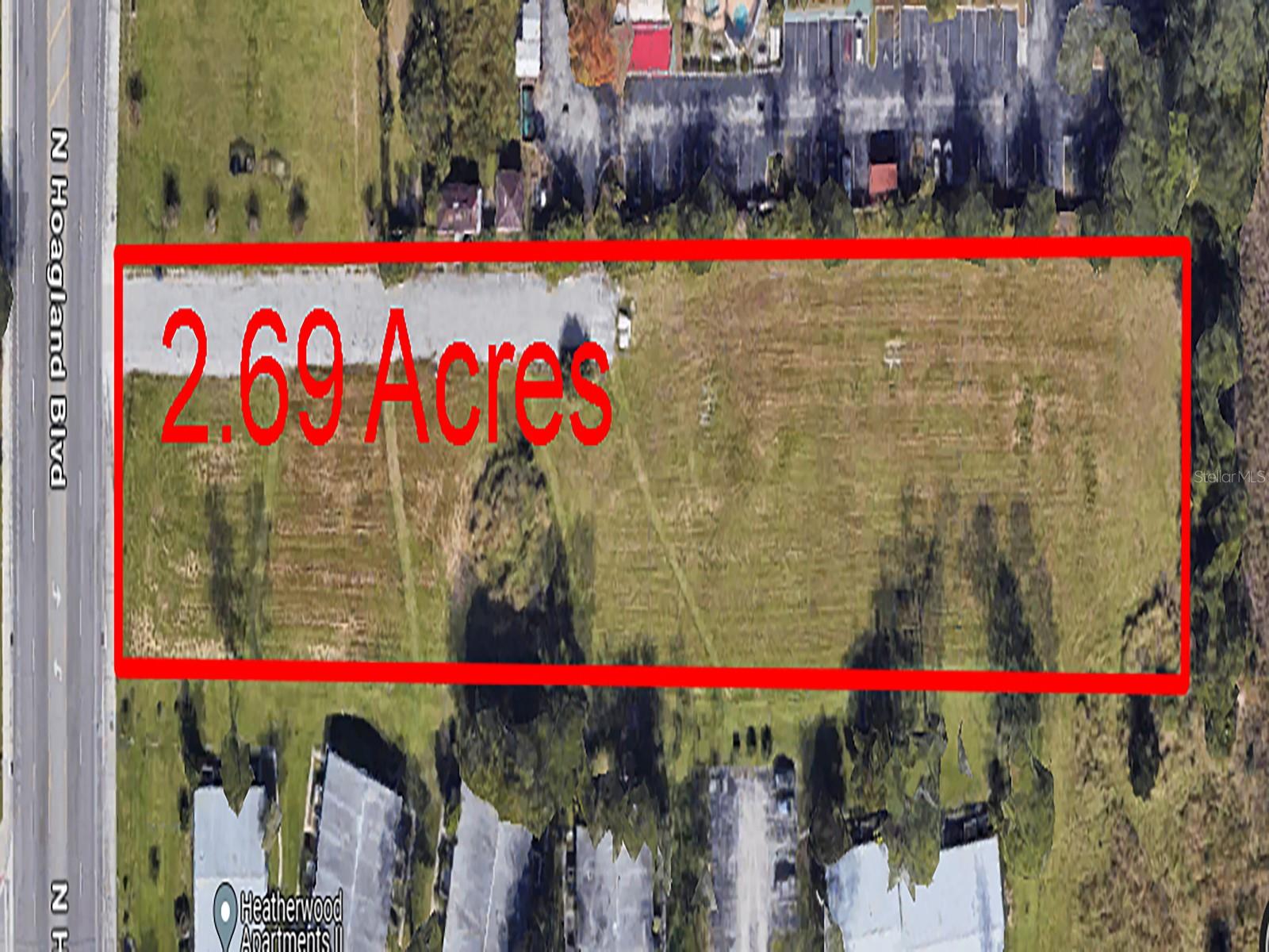 Prime land, that is high and dry, spanning 2.69 acres. Currently zoned Highway Commercial. Being rezoned back to Industrial Business. Light Industrial