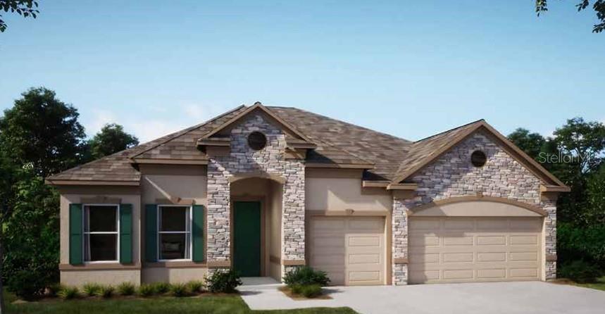 Pre-Construction. To be built. Step into Sophistication with The Venice at Magnolia Estates!
Set within an intimate community of just 23 homesites, Magnolia Estates offers sidewalk-lined streets, wide oversized lots, and large backyards, all only 3 miles from Lake Hancock Park and within easy reach of Central Florida’s best destinations.
This residence captivates from the start with a stone-accent exterior, an 8’ full-glass front door, and a foyer with tray ceiling that opens into a light-filled, 10’ ceiling layout with crown molding throughout.
At the heart of the home, the gourmet kitchen features quartz countertops, a designer tile backsplash, built-in wall oven, cooktop, ENERGY STAR® refrigerator, large island, and walk-in pantry—all flowing effortlessly into the expansive great room and dining area with direct access to the screened-in lanai.
The den with double French doors and tray ceiling adds the perfect touch of versatility, whether you need a home office, library, or lounge.
The owner’s suite is a retreat of pure luxury, showcasing a tray ceiling, spa-inspired bathroom with oversized tiled shower, dual vanities, soaking tub, and expansive walk-in closet. A private ensuite guest room plus two extra-large secondary bedrooms ensure comfort and privacy for everyone.
Additional features include a large laundry room with upper and lower cabinets, quartz countertops, and washer & dryer included, a two-car garage with storage/workshop space, and full Smart Home upgrades—Ring Video Doorbell, Smart Thermostat, Keyless Entry Smart Door Lock, and Deako Switches.
Outside, the home is framed by lush landscaping with irrigation and backed by a full builder warranty, giving peace of mind along with everyday elegance.
The Venice isn’t just a home—it’s a statement of style, comfort, and modern Florida living. Don’t miss your chance to call it yours!