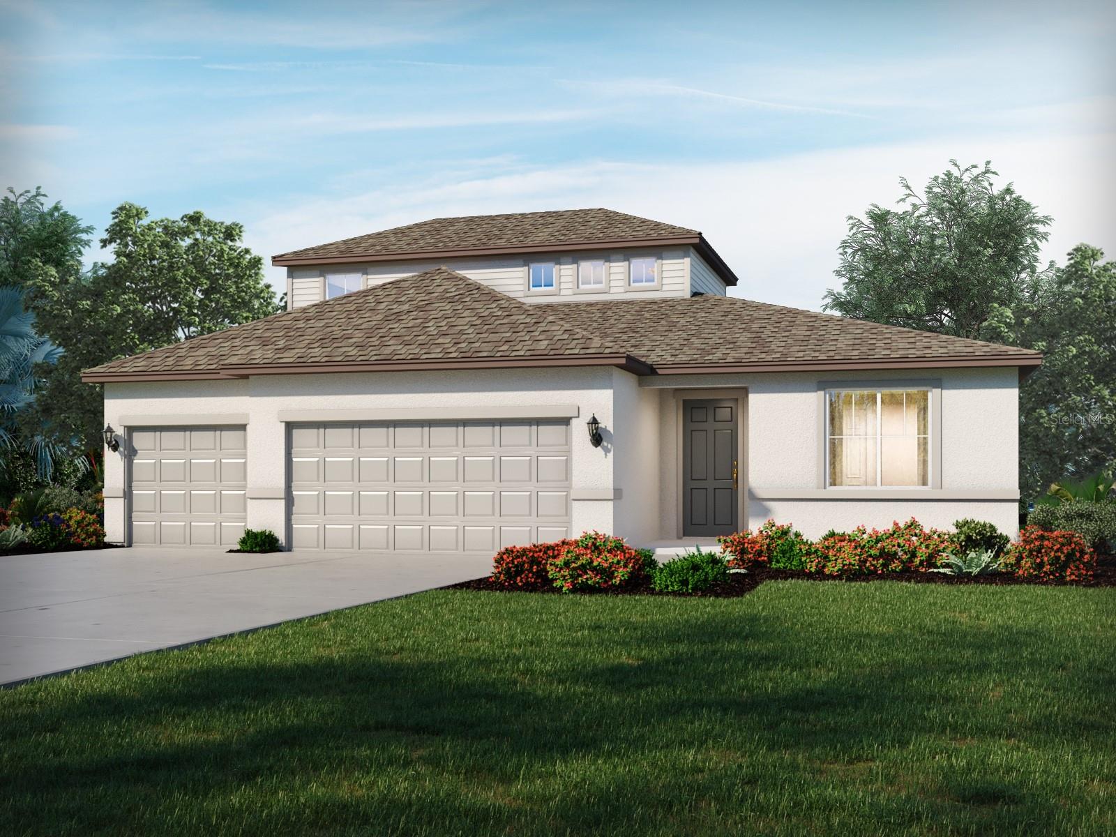 Under Construction. Brand new, energy-efficient home available by Aug 2025! Use the Paloma's first-floor flex space as a formal dining room for hosting family gatherings. A versatile upstairs game room ensures everyone has a place to work, play and relax. The spacious, open kitchen overlooks the great room and covered lanai Salt Meadows offers new single-family homes in Parrish, FL with a variety of floorplans, both single-story and two-story. Residents will enjoy resort-style amenities including a large community pool, clubhouse with fitness center, sports courts, playground and more. With close proximity to I-75, this community offers easy access to St. Pete, Bradenton, Sarasota and beautiful gulf coast beaches. Schedule a tour today. Each of our homes is built with innovative, energy-efficient features designed to help you enjoy more savings, better health, real comfort and peace of mind.