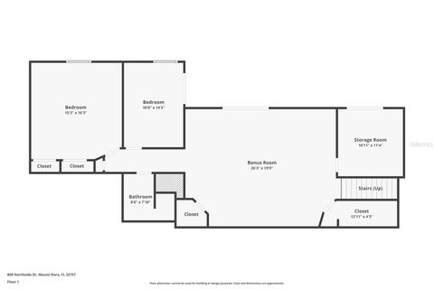 Tiny photo for 809 Northside Drive, Mount Dora, FL 32757 (MLS # G5103479)