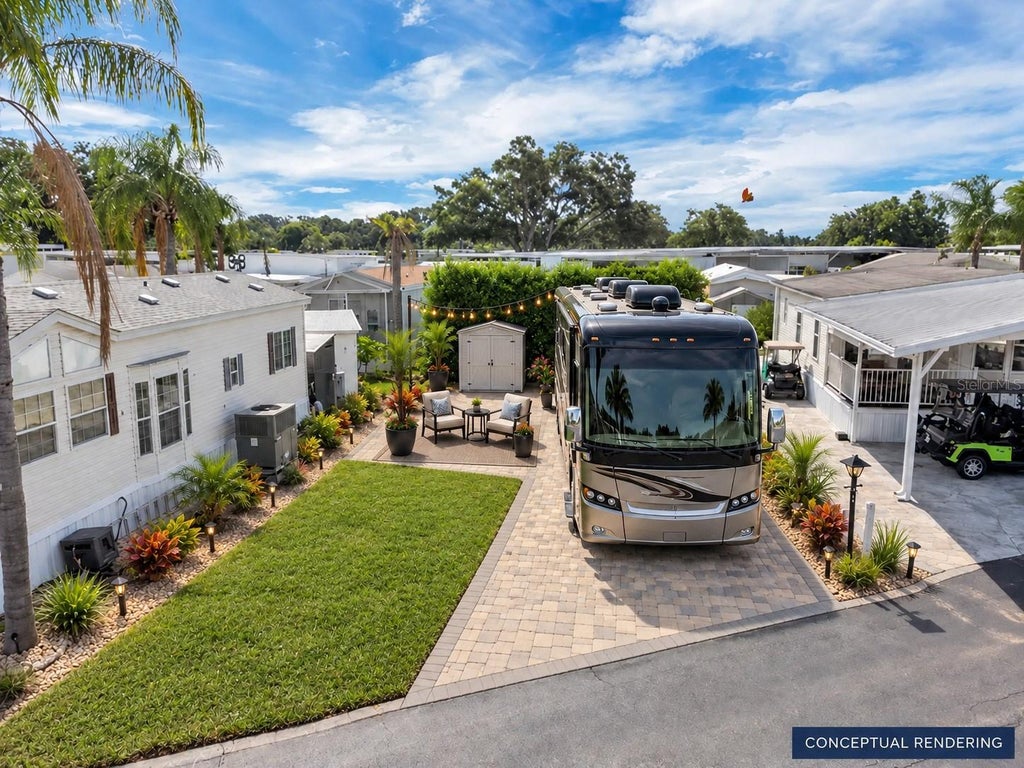 Photo of 502 Par Pines Boulevard, Davenport, FL 33837 (MLS # O6439670)