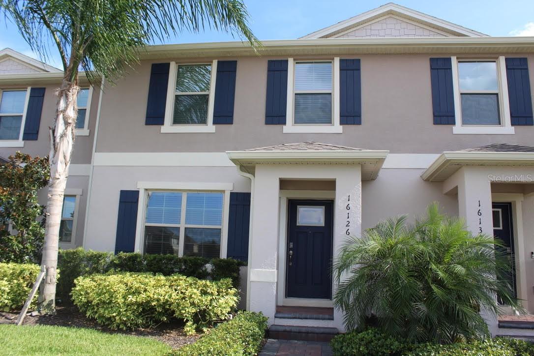 This 3 bedroom town home has just become available - Located in the popular community of Waterleigh. The property comprises of an open plan living area with a modern Grey Kitchen, granite counter tops and stainless steel appliances and an attached 1 car garage with rear alley way access. The property benefits from being tiled throughout the living area downstairs and has a covered patio leading off the living area at the rear. All three bedrooms and the laundry closet are on the second floor. Washer and Dryer are included with the home. Waterleigh has some of the best community recreation facilities in Winter Garden with two pools, the largest located a short walk from the property with a huge Gym, community ballroom, walking trails, picnic and barbeque areas and a comprehensive activity calendar for residents through the year. Disney is located approximately 15 minutes away down Western way.