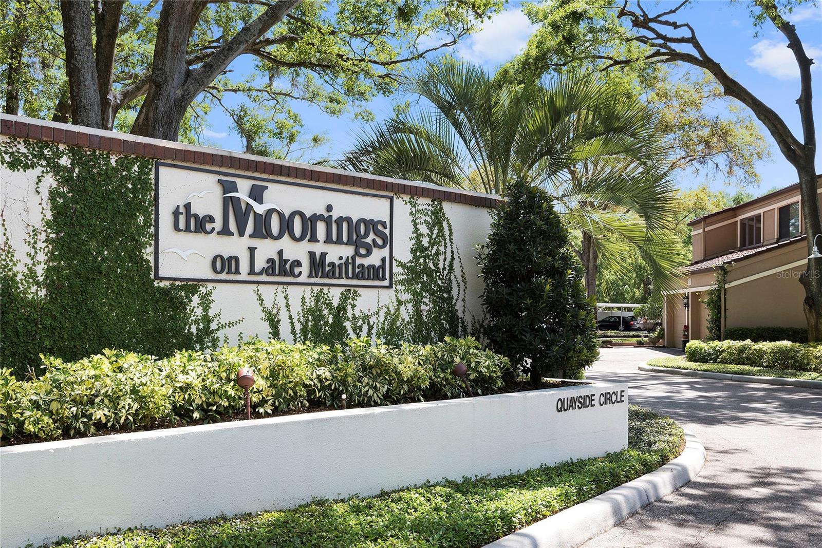 For Sale or Lease! Rental offered at $2,995/mo for a 1-year lease. No smoking or pets allowed. Available immediately! LAKEFRONT CONDO AT THE MOORINGS - Sunny and bright 5th floor condo With lake views from both the living room and breezy lanai, this condo is a wonderful opportunity for those seeking the relaxing Florida lifestyle. This 2 bedroom, 2 bath condo has an inviting master suite with an elegant, recently remodeled en suite bath featuring a walk in rain shower and custom vanity. Wood floors and a roomy walk in closet completes the suite. A secondary bedroom also has its own updated bath for plenty of privacy for your guests. A spacious and welcoming great room has a view of Lake Maitland from the tree tops. Open to the kitchen, the great room has plenty of room for both a living and dining room. One of the best features of this condo is the expansive lanai to sit and read, entertain or simply relax. Additional recent additions and updates include sunny new windows, a new stove and microwave. The association recently installed a new roof as well in 2023. The washer and dryer are conveniently tucked in the unit. This condo also includes a large storage closet in the hall across from the unit for all the extras! The Moorings is one of the favorite condo developments in the area with beautiful landscaped grounds and direct access to Lake Maitland with 150 feet of waterfront, an easy access walking path, a large dock and boat slips. A recently renovated, community pool adds to the luxury of Florida living. The Moorings is directly across from Lake Lily and a quick walk to many delicious Maitland restaurants. Stroll over to Lake Lily for the Maitland Art Festival, the Maitland library and Sundays at the Farmer’s Market. In addition, Winter Park is just 10 minutes away with golfing, shopping and dining on Park Ave.
