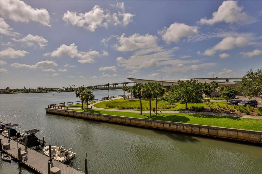 COME AND LIVE THE CHARMING DOWNTOWN RIVERFRONT LIFESTYLE. This beautiful intracoastal view 55+ condominium offers endless opportunity to put your creative style and charm and make this home yours! Enjoy sunrises and sunsets from your private terrace in this 3rd floor condo with 2 bedrooms and 1.5 bathrooms! This condominium is ready for all of your personal touches to make it your own. AC new in 2018, separate storage closet and workshop area within the community . Common laundry room on each floor. Boat slips available but there is a waiting list. Enjoy walking, biking or golf cart to the amazing historic and charming Canal Street shops, farmers market, brewery, and restaurants. The NSB DOWNTOWN LIFESTYLE AWAITS YOU! ;Water: City