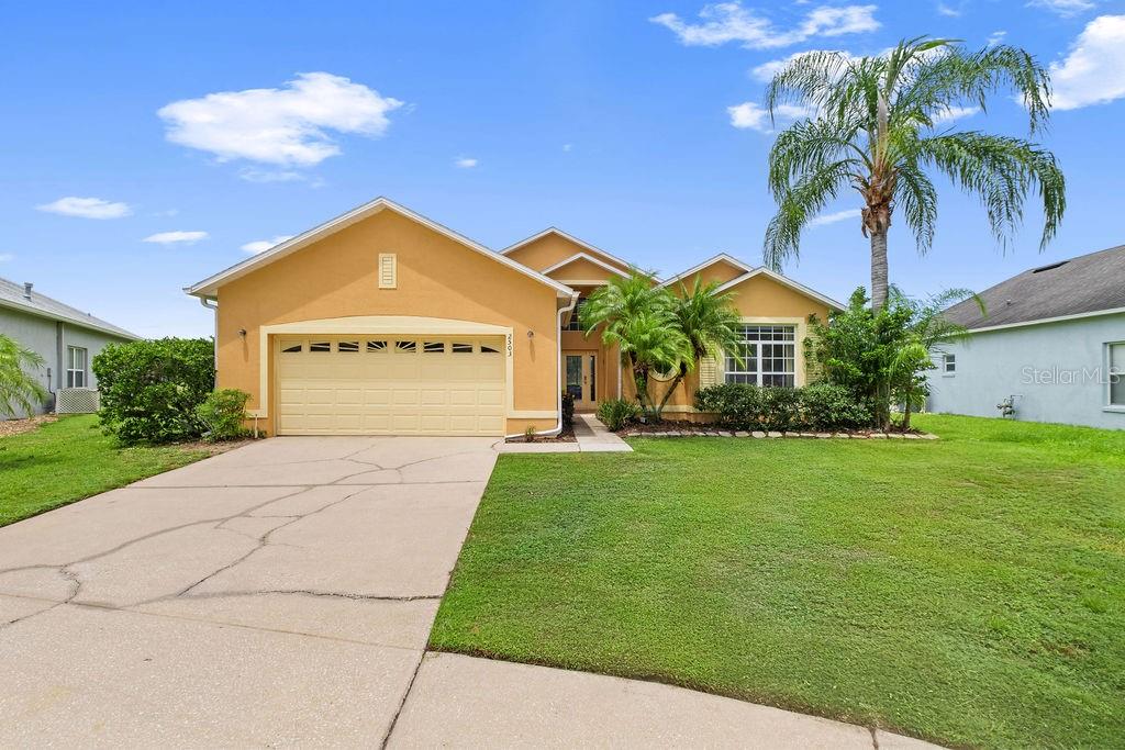 Bright and Spacious 4 Bedroom, 3 Bathroom POOL Home located in a Gated subdivision - Aster Cove in Crescent Lakes community (NO HOA and NO CDD Dues). The house has High Ceilings, lots of Natural Light, and comes Fully Furnished. Community is zoned for Short Term Rentals, which makes this home a perfect investment opportunity/vacation home. Home is situated on a large lot (0.20 acre) and a cul-de-sac.
Crescent Lakes is a deed-restricted community with a playground, outdoor workout equipment, BBQ areas, tennis court, basketball court, football/soccer field with a baseball base, security guard, and more. It is conveniently located only 12 miles from Disney. NOTE: HVAC – 2025, Roof – 2018, Water Heater – 2019, Pool Resurfacing – 2019, Interior/Exterior Paint – 2021.