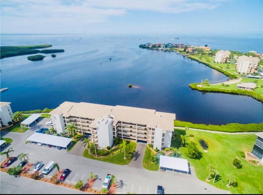 *HUGE PRICE REDUCTION* HOA FEES PAID FOR ALL OF 2024!!! ABSOLUTELY BREATHTAKING OCEAN FRONT VIEWS!!! Welcome to the stunningly well maintained Sand Pebble Pointe! Located inside the gated community also features a pool, huge clubhouse with fitness center, bar and seating areas all around the property to enjoy the Gulf Breeze! You also have a private boat ramp/fishing and depending upon availability (RV/camper/boat/kayak storage). Entering in through the front door you'll instantly notice the fully unobstructed views of the Ocean. The entire unit has been immaculately remodeled and features a large screened in patio this 2 bedroom 2 bath unit is the definition of TOTAL OCEAN FRONT VIEW with absolutely NO obstructions!!! The pool and clubhouse are right in front of this unit, you'll be able to enjoy pool view's from your front windows!!! Unit also includes a walk in jacuzzi tub as well as storm impacted windows!!! Watch the dolphins and birds at sunset/sunrise! This is the perfect Ocean front condo for entertaining as the guest room also features its very own freshly remodeled bathroom! The master bedroom also has a very nice walk in closet along with beautiful Ocean views!!! Ocean front view condo's don't become available very often in this building with the lowest HOA costs ($660 monthly covers your exterior maintenance, grounds care, internet, cable, pool and amenities. You'll have access to the community pool and clubhouse, boat launch and much more!!! Schedule your private showing today before this beauty sells!!!