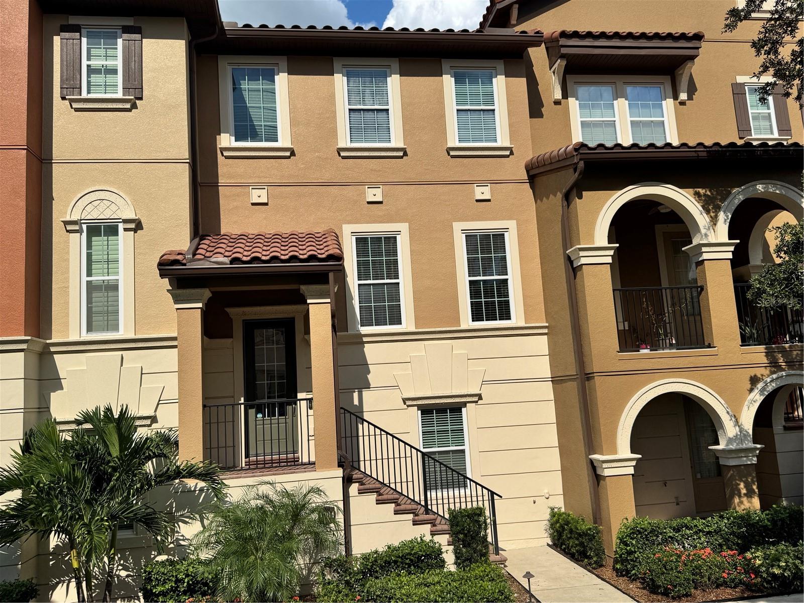 Absolutely stunning four bedroom, 3.5 bath townhouse, located in one of Central Florida's most desirable gated townhome communities in Fountain Parke of Lake Mary. This beautiful Milan model by Ashton Woods is available for your viewing. Enjoy cooking in the gourmet kitchen that features granite counters, island, 42” cabinetry, and Stainless Steel appliances. This is Florida living at its finest! Fountain Parke offers a unique resort style gated community with an abundance of amenities in the Heart of Lake Mary. These spacious and impecably appointed 3 story townhomes were carefully designed for owners that love big open spaces perfect for entertaining and still deliver comfortable retreat areas for privacy. Fountain Parke community offers a pool & spa, tennis court, fitness center, playground, dog park and more. Community HOA includes Water, Sewer, Exterior maintenance and grounds upkeep. Call today and make this your home sweet home! Accuracy of all information deemed reliable but not guaranteed and should be independently verified.