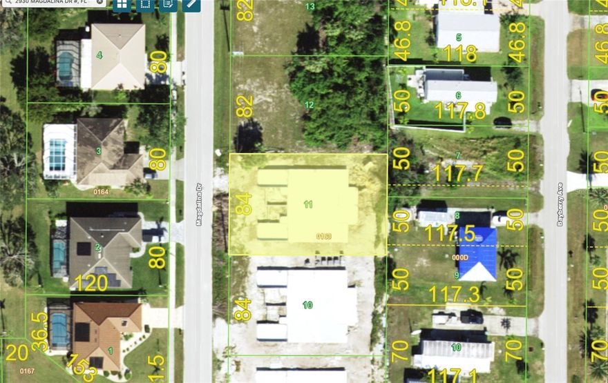 Builder / Investor Opportunity – Ready-to-Build Duplex Site. Rare opportunity to acquire a vacant land parcel with slab already in place in growing Punta Gorda. City council approved rezoning has been completed, creating a clear path forward for development. Planned for a duplex featuring two spacious 3BR / 2BA units, approximately 1,374 sq ft per side. Significant upfront time and cost savings with approvals and existing slab already in place.

Plans are available to accompany the sale for buyers wishing to complete the project as designed. Current builder is also willing to discuss completing construction for the purchaser, or bring your own builder and finish to your specifications. Ideal opportunity for builders, investors, or buy-and-hold buyers seeking rental income or resale potential.

Additional adjacent opportunities available at 2930 and 2938 Magdalina Dr. Purchase one lot or all three for expanded development potential. Conveniently located near downtown Punta Gorda, I-75, shopping, dining, boating, and waterfront amenities. Sold AS-IS. Buyer to verify all information and complete due diligence.