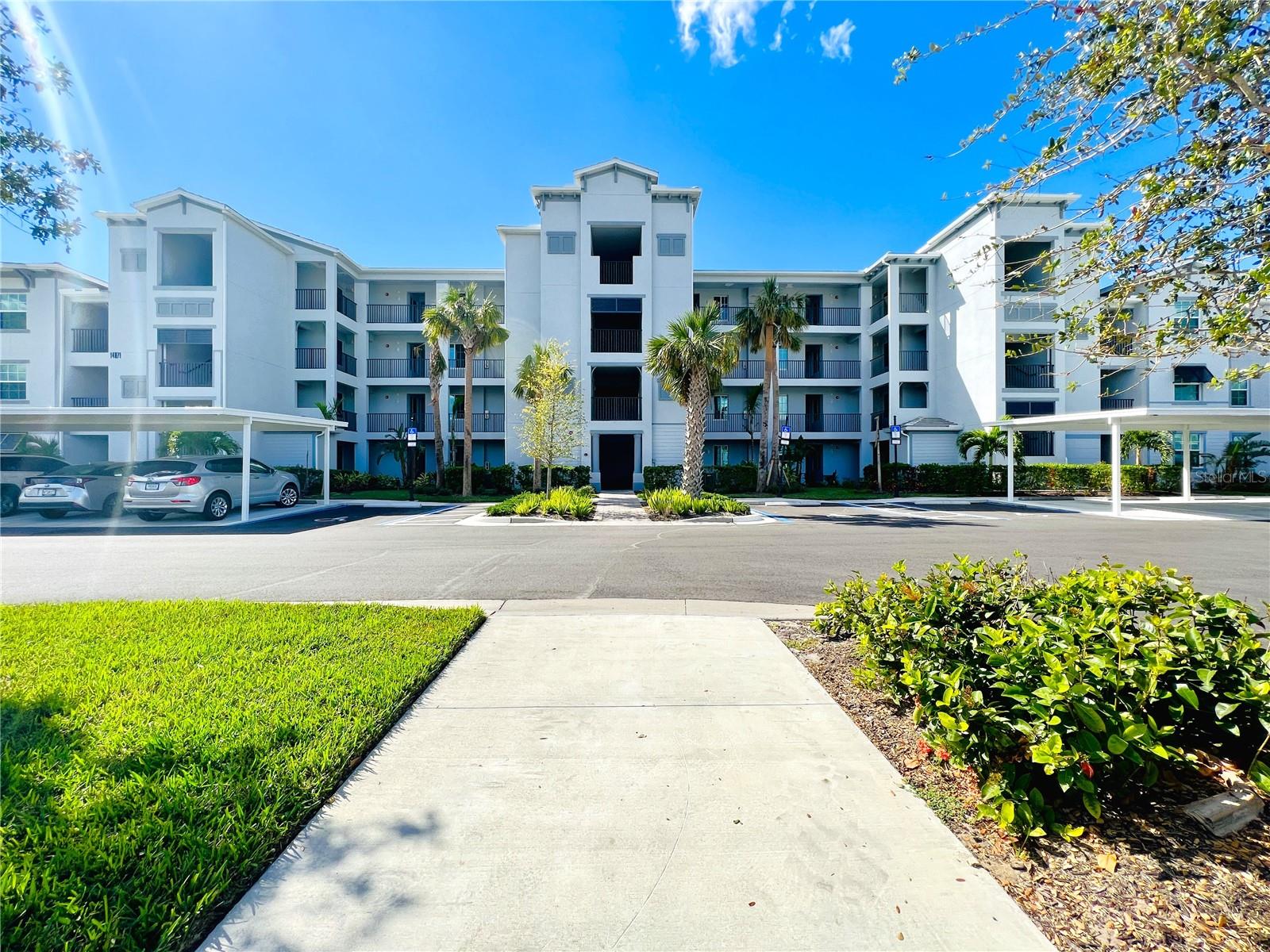 Enjoy the amazing views & great location just across from the community satellite pool! Golf membership transfer available! Take advantage of
the golf transfer and pay only a cart fee when you play on Punta Gorda's premiere championship golf course! You'll love this amazing 2 bed, 2
bath luxury condo located in Heritage Landing Golf & Country Club! This stunning 1st floor "Birkdale" floorplan offers a gorgeous, open concept
floorplan & tons of amazing upgrades including white shaker cabinets, ornamental white granite, stainless steel appliances, crown molding, tile on
diagonal & much more! Screened in lanai to enjoy the peaceful, picturesque views of the golf course, lake & preserve. Elevator access, separate
storage unit & deeded covered parking. Smart home offering electronic door locks, ring doorbell, smart thermostat. Washer/Dryer included! Water/sewer included! Community Features Guard Gated Entry, Stunning Championship 18-Hole Golf Course, 4 Community Satellite Pools, Resort
Style Community Pool w Lap Lanes, Pool Cafe w full bar & menu, 6 Har Tru Tennis Courts, 6 Pickleball Courts, 2 Bocce Courts, State of the Art
Fitness Center, Separate Aerobics Room, Full-Service Spa.