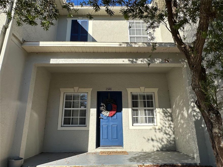 Move in ready and well maintained 2 Bedroom 2.5 Bathroom townhouse with a functional layout and low maintenance living. The main level features an open living room, dining area, and kitchen with a convenient half bath and laundry closet. Upstairs you’ll find split bedrooms, with the spacious master bedroom providing an in suite bathroom. The front porch and rear screened in lanai both give the perfect space to enjoy the Florida weather. This gated community features a community pool, and the HOA also includes: exterior/grounds maintenance, water & sewer. Ideally located near I-75 with easy access to all of Tampa Bay, shopping, and dining. A great opportunity for a primary residence or investment property. Call to schedule your showing today!