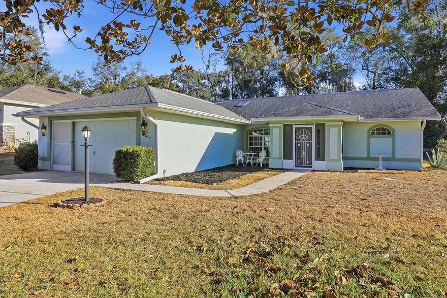 Put this lovely home on your list to see as soon as possible. This is a beautifully kept home in Move In Condition. Located in an ideal area. You are very close to the Hernando Chain of Lakes, 10 minutes from downtown Inverness (very charming) new restaurants and shopping and all kinds of entertainment. You are very close to Ocala, The Villages, Crystal River and Homosassa.  You'll enjoy the openness and light through the home. The Withlacoochee Trail  is behind you for biking and walking too.