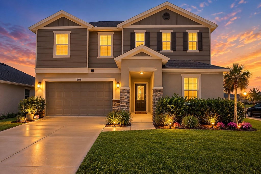 Photo of 605 Sarner Pass Way, Winter Haven, FL 33881 (MLS # G5119191)