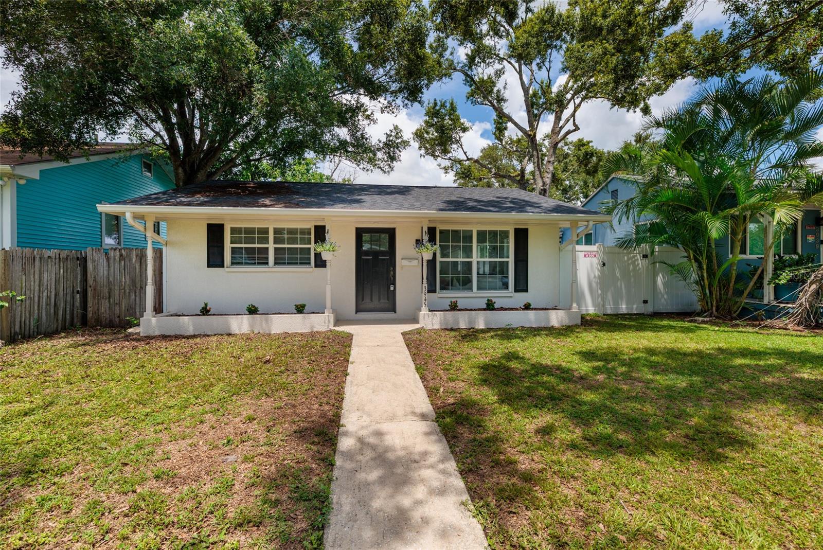“Say no more—you’ve been looking for a home in Central Oak Park, one of St. Pete’s fastest-growing and most coveted neighborhoods, and here it is!
This super-cute 2 bedroom, 1 bath block home checks all the boxes. Just four years ago, everything was updated—roof, windows, electrical, plumbing, kitchen, bathroom—you name it, it’s done. All you have to do is move in and start enjoying it.
Inside, the kitchen is crisp and modern with stainless steel appliances, and the bathroom was redone top to bottom. Out back, you’ve got a huge yard with alley access—room for entertaining, a future garage, or just space to spread out.
Finding a fully updated, move-in ready home in Central Oak Park at this price? That’s rare. Don’t miss your shot at this one!”