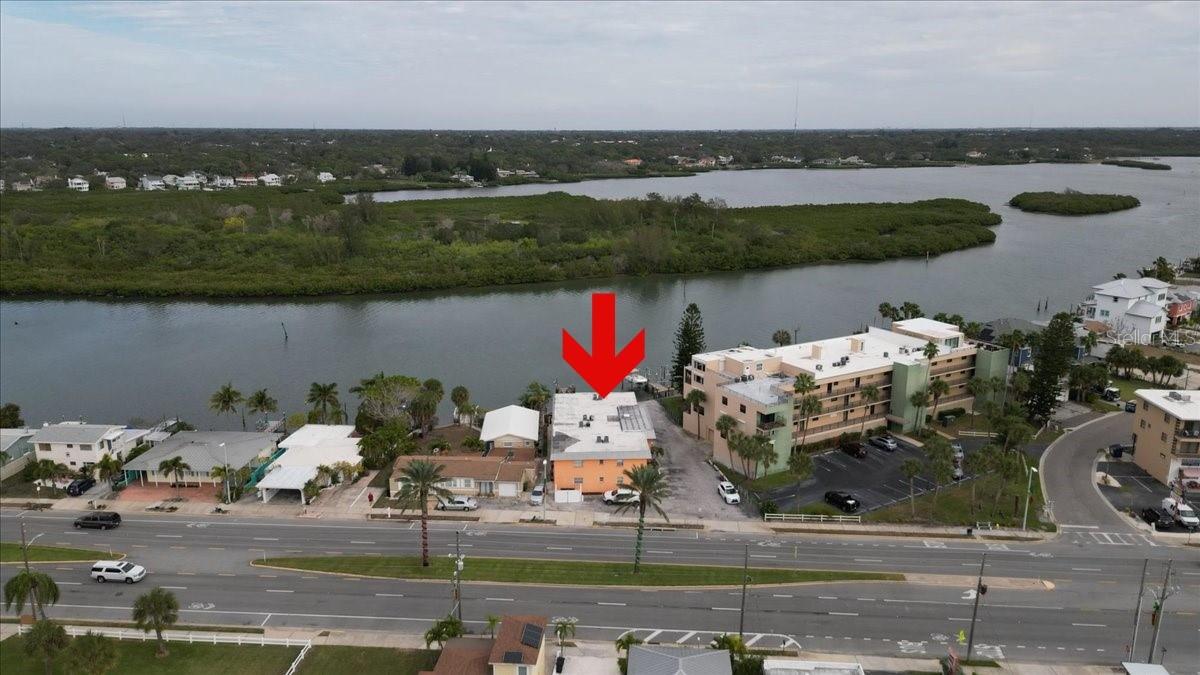 Rare opportunity to purchase an 8 unit apartment building directly on the intracoastal waterway located in the highly desirable Redington Shores beach community - Four are 1br/1ba, and four are 2br/1ba; all have been recently remodeled, and 4 are fully furnished - Currently operated as annual leases, they could be short term rentals, but at a minimum of thirty days at a time - roof is brand new and all A/C units are under 3 years old - Many possibilities here, as the units could be condo converted, or combined with the adjacent 18207 land as a redevelopment site