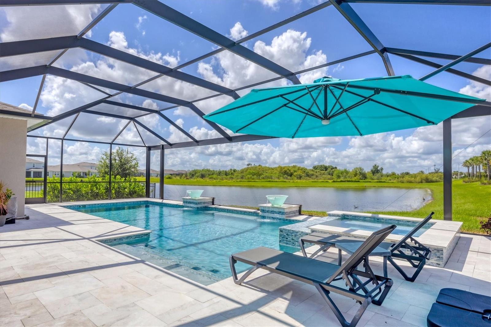 Welcome to your dream home in Star Farms, Lakewood Ranch! Nestled on a quiet cul-de-sac with no neighbors on one side, this stunning 4-bedroom, 3-bath residence spans over 2,500 square feet. Enjoy the custom pool and lanai with a panoramic screen, perfect for relaxing while overlooking a tranquil pond and enjoying complete privacy.
Located conveniently near schools, groceries, UTC Mall, I-75, and the Tampa and Sarasota areas, Star Farms offers a lifestyle of convenience and luxury.
Star Farms is a highly desirable community, offering a wealth of activities for the whole family, including community pools, a restaurant, clubhouse, exercise facility, and tennis and pickleball courts. Don’t miss out on this exceptional property!