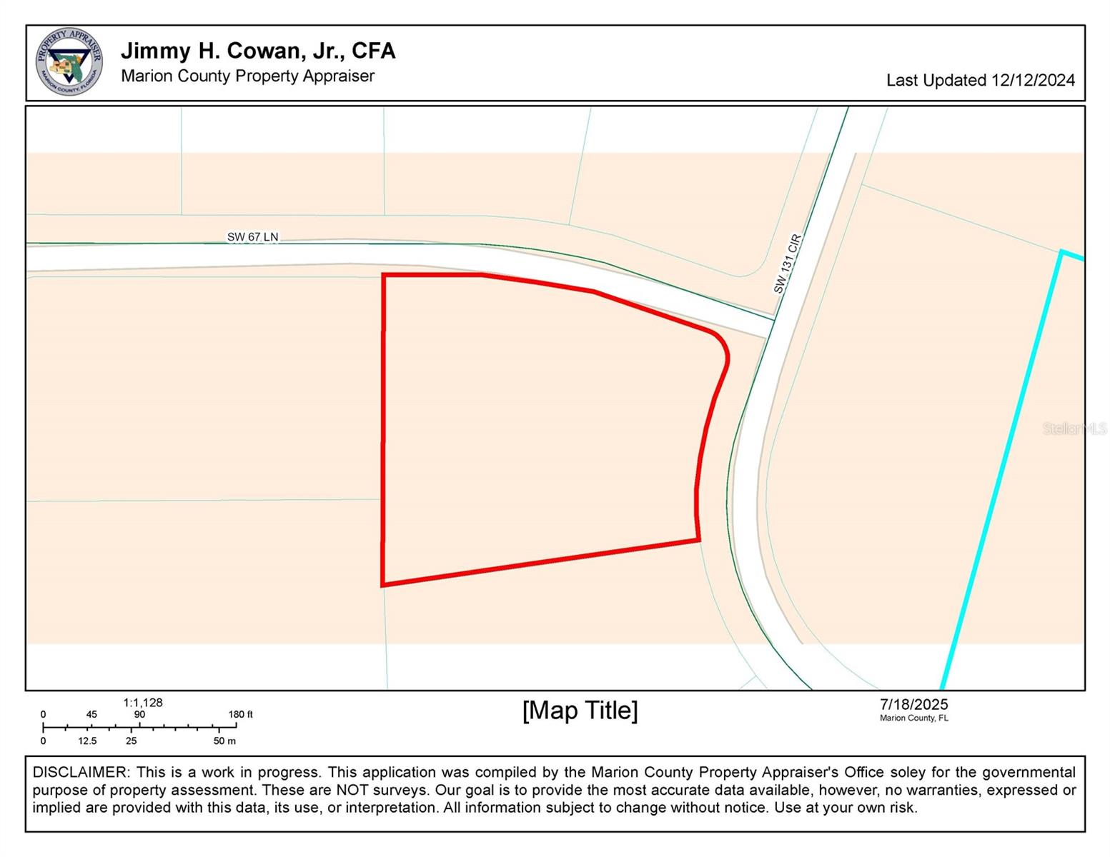 1.34 acre corner lot in Rolling Hills. This is an up and coming area close to the World Equestrain Center, Ocala Airport , fine dining yet still quite. Build your dream home or hold for the future.