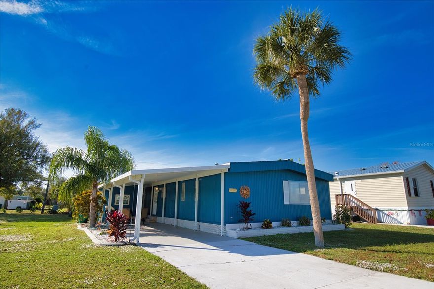 Welcome to easy Florida living in the peaceful waterfront community of Grove City. This two-bedroom, two-bath double-wide offers the perfect blend of comfort and flexibility—ideal as a seasonal hideaway, vacation home, Airbnb income-producing property, or a full-time residence. The flowing floor plan creates an inviting atmosphere for everyday living and makes guests feel right at home.
Step outside and enjoy a quiet, private backyard complete with a screened-in lanai, hot tub, and fire pit for chilly evenings. Recent updates between 2022–2024 include a new carport, roof, AC, vapor barrier, flooring, and mold test, giving added peace of mind. All contents are included, making this an easy turnkey opportunity.
You’ll love how close you are to everything—boating, golf, shopping, dining, and the beautiful Gulf waters at Englewood Beach, plus convenient access to Anna Maria Island, Venice Beach, and Boca Grande. With no deed restrictions, no HOA fees, and no pet limitations, you’ll enjoy the freedom to live the way that suits you best.
Discover the charm and convenience this location offers—come take a look and imagine the possibilities. The lot to the east may also be available; contact the listing agent for more details.