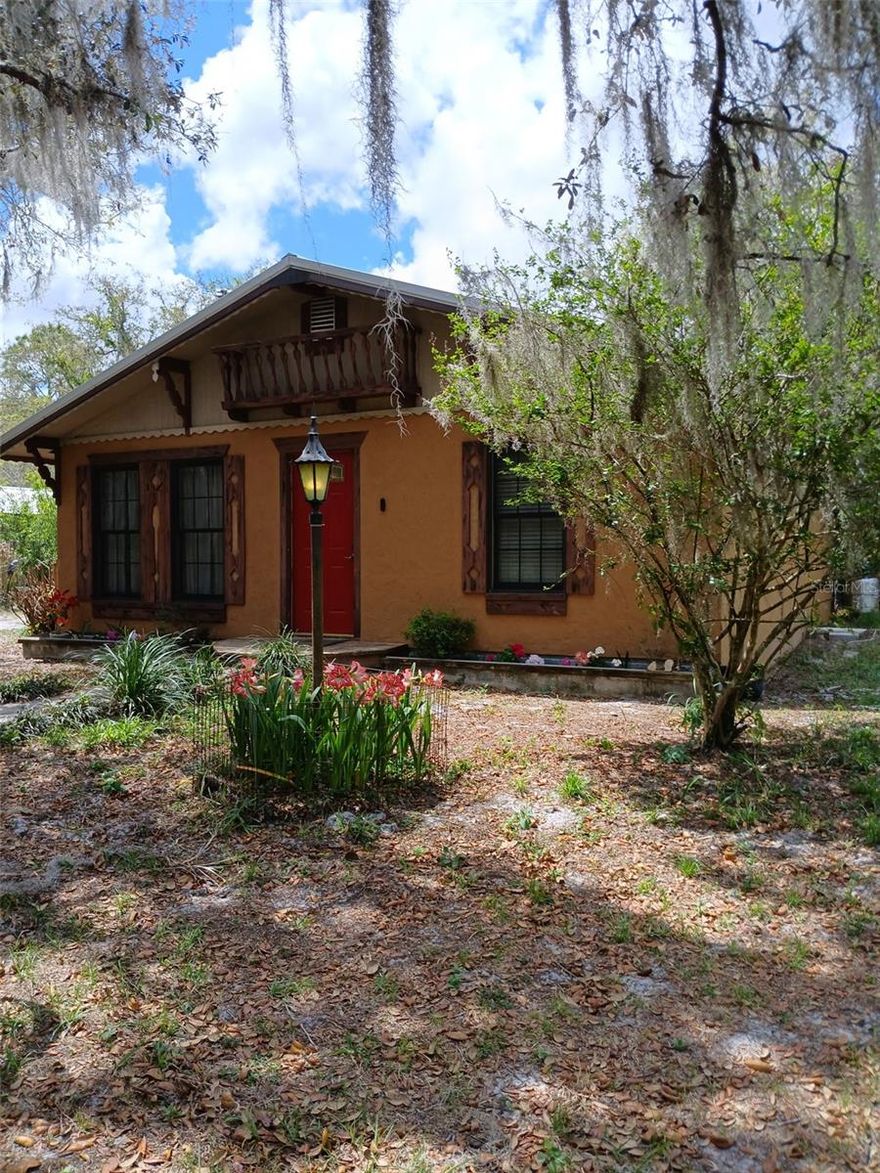 This is the one you've been looking for! Beautiful cozy ranch cottage nestled at the end of a long privately gated driveway and seated on 3.66 acres! Here's the best part included in the sell of this home is an additional adjacent parcel of 3.66 acres zoned residential allowing for the future potential of an additional home with it's own private driveway. Adjacent Parcel: 27-32-04-932514-000130.  Both parcels combine to a total of 7.32 acres.
  This amazing homestead is immaculately cared for with a brand new roof and central heat pump installed just last year. This property has so many great features to offer including a very large barn with storage rooms and space for a workshop as well as animal pens and shelter for your livestock. 
Come make this one your own family compound!
