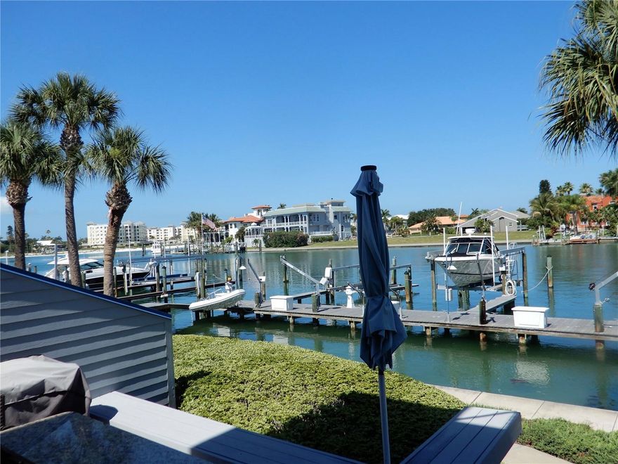 Annual rental only...immaculate, beautifully updated and on the Grand canal of Tierra Verde, this 2 bedroom 2 bath home is ready for you. Just bring your clothes. Once you walk in the front door and see what this condo and location has to offer and you will be delighted, brand new kitchen with all the finishing touches. Huge primary bedroom with updated ensuite bath. The living area is very comfortable and offers beautiful views of the grand canal. The back porch is welcoming with two levels for your grilling and entertaining needs. The location can't get much better either, 3 miles to Ft. Desoto, 5 miles to St Pete Beach, close to I-275 for an evening downtown, easy access to airports or road trips.