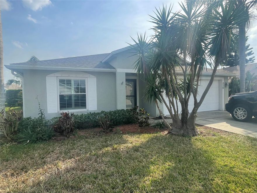 This gorgeous 4 br/2ba house has vaulted ceilings and an open floor plan. 4th bedroom has French doors which would be a perfect office! Fresh paint throughout the house makes it a ready to move in and enjoy your home feeling. Wonderful tunnel skylights throughout welcomes you with natural sunlight (saving on electric bill as you won't need lights on) and enjoy the ambiance at night when the moon is at its brightest shining thru the skylights. It boasts an enclosed patio/florida room with air conditioner. Great for workout room, playroom or sitting area. 2 year old roof, Plantation shutters throughout the house, granite counter tops in kitchen and bathrooms, updated light oak cabinets, appliances and laminate wood flooring, with large tile flooring in kitchen, bathrooms & florida room!Large master suite, walk in closet, and large master bath, with garden tub and cabana door leading to beautifully landscaped fenced private yard with outdoor patio, solar lights and tropical oasis! Hurricane rated sliding glass doors & hurricane shutters for every window and door for complete safety around the house. Close to shopping, high rated schools, local restaurants, river fishing, kayaking and playgrounds and just a 10 minute drive to amazing beaches! Don't let this one get away!! Majestic Oaks Phase 2 has begun to include a dog park and Pavilion for Majestic Oaks use only. (all information deemed to be reliable but is not guaranteed) https://majesticoakshoa.com ;Water: City