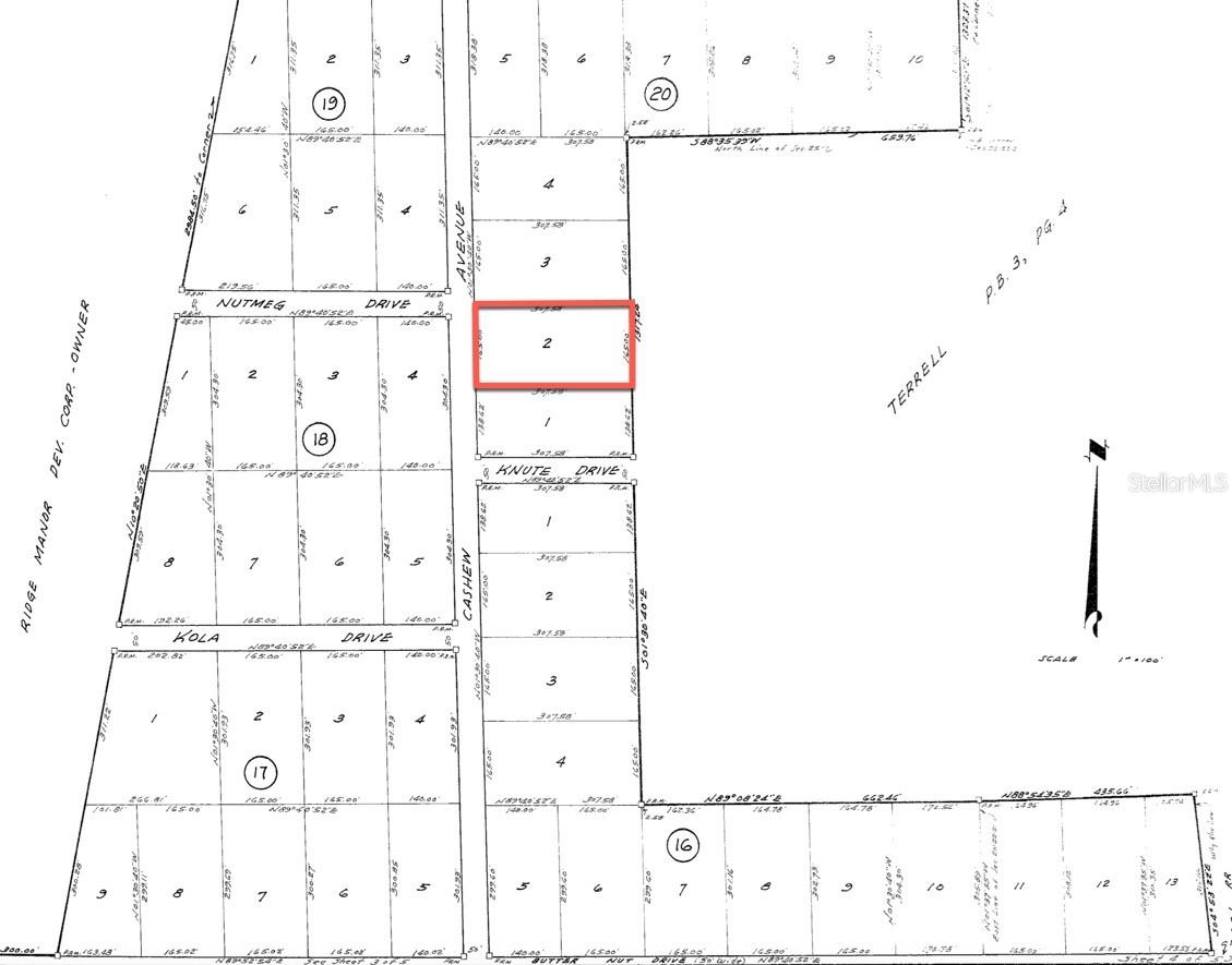 RIDGE MANOR ESTATE - Land
