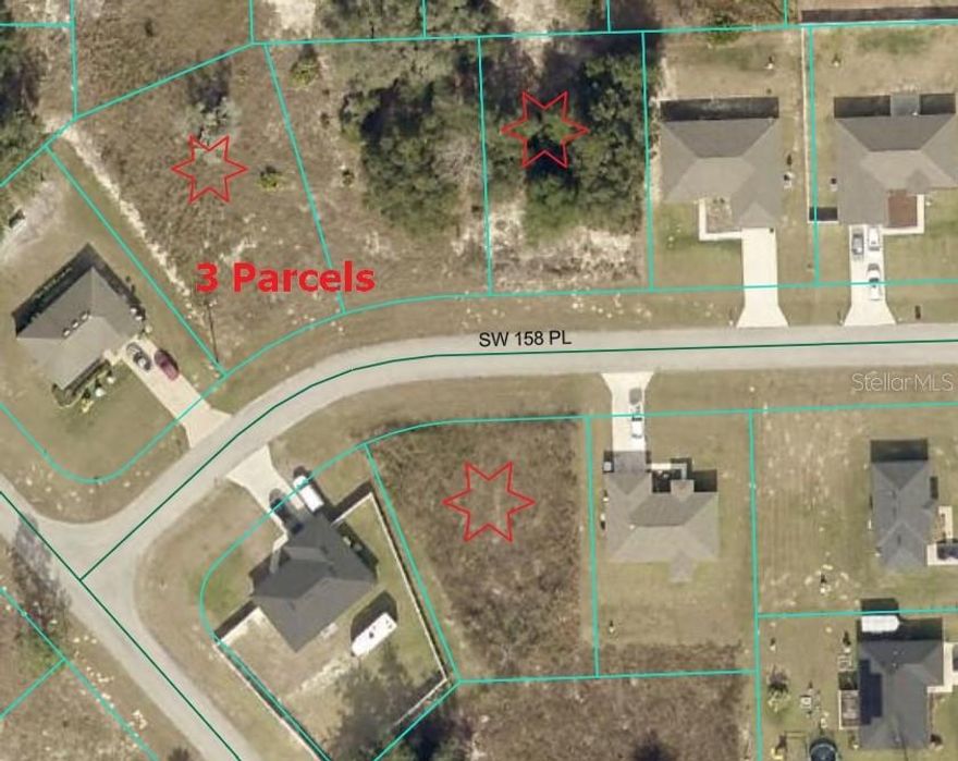 3 LOTS NEXT TO EACH OTHER
ALL ON SW 158TH PLACE
PARCELS
8009-1146-23
8009-1147-09
8009-1147-11