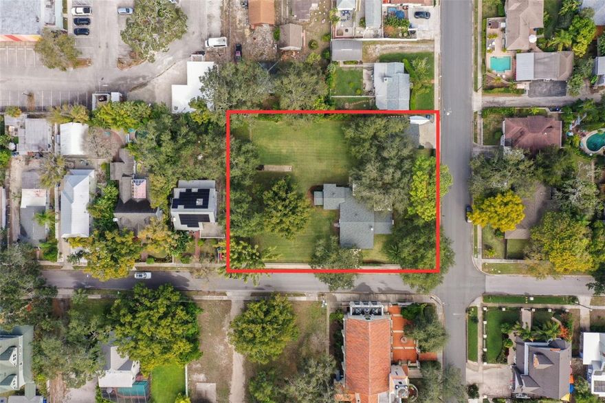 A rare Downtown Dunedin land opportunity offering an exceptional combination of location, zoning, elevation, and lot size. This approximately 0.60-acre parcel is located within the highly desirable Downtown Core (DC) zoning district, just steps from Main Street, the waterfront, marina, dining, shopping, breweries, and Dunedin’s vibrant cultural scene. Also short term rental allowed! 

Downtown Core zoning allows for high-density residential development, with standard density referenced at up to 30 units per acre, creating potential for approximately 18 units (buyer to verify density, setbacks, design standards, and approvals with the City of Dunedin). The site’s approximate 24-foot elevation above sea level, per USGS records, further enhances its desirability.

Large parcels of this size in Downtown Dunedin are extremely limited, making this an outstanding opportunity for developers, investors, or those seeking to land-bank in one of Pinellas County’s most supply-constrained and high-demand markets.