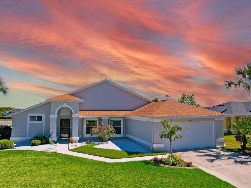 Welcome to this beautifully updated 3-bedroom, 2-bathroom home in the desirable Forest Ridge community, where luxury meets comfort in a fantastic location. As you step inside, you’re greeted by an open floor plan that seamlessly connects the spacious living areas, creating the perfect space for both family gatherings and entertaining guests. The heart of the home is the fully renovated kitchen, featuring elegant granite countertops, high-end cabinetry, and modern appliances, making it a chef's dream. Whether you're preparing a quick meal or hosting a dinner party, this kitchen is sure to impress. This home is loaded with impressive upgrades, including a 2019 roof and AC system, as well as new windows installed in 2025. This provides you with peace of mind and energy efficiency for years to come. For those looking to reduce energy costs, this property also features paid-off solar panels, helping to significantly lower electricity bills. Step outside to your private outdoor oasis, where a screened-in lanai offers a comfortable space to enjoy the Florida sunshine while staying protected from the elements. The fully fenced-in backyard provides privacy and security, with lush mango trees adding a tropical touch to your yard. With three generously sized bedrooms, two modern bathrooms, and high-end finishes throughout, this home offers both style and functionality. Located in the Forest Ridge community, this home is under 10 miles from the Orlando International Airport, making travel a breeze, and just 18 miles from the world-famous theme parks, offering you easy access to all the magic Orlando has to offer. Whether you're relaxing in your backyard, cooking in your updated kitchen, or enjoying the energy savings from the solar panels, 14901 Wild Wood Lily Ct truly has it all. Don’t miss your chance to own this exceptional home!