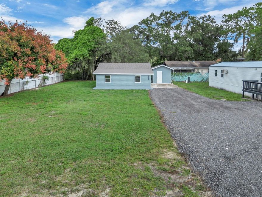 NO HOA, FULLY REMODELED PROPERTY, WELL AND SEPTIC TANK TO SAVE ON UTILITTIES. NEW KITCHEN CABINETS, NEW APPLIANCES, UPDATED BATHROOM. VINYL FLOORING THROUGHOUT, NEW ROOF AND MUCH MORE. MANUFACTURE HOME NEXT DOOR IS ALSO FOR SALE. CALL FOR A PRIVATE SHOWING!