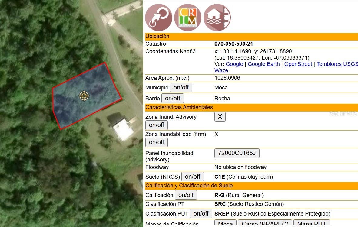 434 KM 2.4 INT. ROCHA WARD