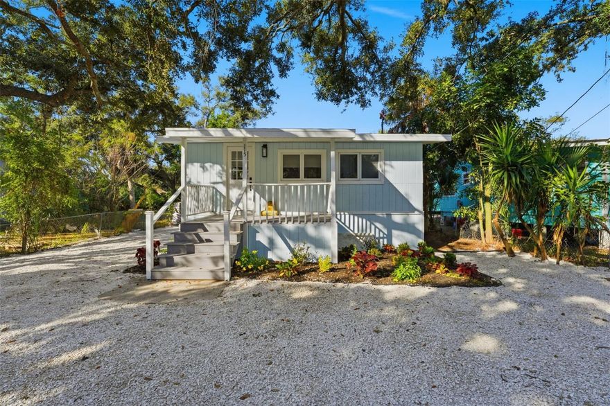 Beachy Florida living at its best! This charming 3-bedroom, 1-bath bungalow is tucked away in a quiet Nokomis neighborhood and priced to sell. With major updates already completed, this move-in-ready home offers the perfect blend of modern finishes and coastal comfort—all just minutes from the world-famous Nokomis Beach, Casey Key, and the Gulf of Mexico.Step inside to an open, airy layout featuring brand-new LVP flooring throughout, giving the home a fresh, contemporary feel. The beautifully updated kitchen showcases new quartz countertops, sleek cabinetry, and modern fixtures—ideal for cooking and entertaining. The bathroom has been completely transformed with floor-to-ceiling tile, delivering a clean, stylish, spa-like finish.Enjoy peace of mind with a brand-new roof, providing long-term durability and value. Outside, the oversized lot offers endless potential for a garden, fire pit, outdoor dining area, or even future expansion. Whether you're looking for a primary residence, vacation home, or investment property, this coastal cottage checks every box.Minutes to beaches, dining, parks, and shopping—homes like this don’t last!