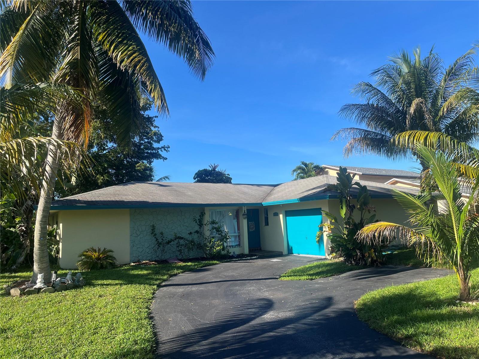 *** BEAUTIFUL WATERFRONT HOME *** OVER-SIZED LOT *** LOW LOW LOW $150 ANNUAL HOA *** Close to Fabulous Beaches, Downtown Davie, Stores, Restaurants, Cruise Ports, Hard Rock Stadium (home of the Miami Dolphins and the Miami Open Tennis Tournament), & less than 2 miles to Nova Southeastern University (NSU) and HCA Florida University Hospital. This perfectly located Home, in sought-after LAKESHORE RANCHES in Davie, South Florida, is a Hidden Gem. An outstanding spacious Home, situated on a dead-end street. Split-plan with 3 bedrooms and 2 bathrooms, and the Kitchen and Family room thoughtfully separated from the Living Room and Formal Dining Room. All kitchen Whirlpool appliances are included, plus washer and dryer. AC NEW 2023. Access your Landscaped Backyard and Waterfront Oasis, via Sliding doors, from both your Living Room and Primary Suite. Step-out into your OWN Backyard to Enjoy your Personal Water Views while Relaxing, Fishing, Kayaking, Paddle-boarding, Swimming (non-motorized activities are welcome). There are also 2 Swim-Platforms for you to utilize. A LOW LOW LOW $150 annual fee to the Lake Association, covers the cost of treatment & general upkeep of the Lake. The proximity of this Wonderful Home, to ALL that Florida has to offer, makes this an AMAZING opportunity for First-time buyers, Families, Snowbirds and Investors alike. Great access links, via Floridas Turnpike and I-595.