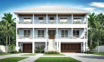 Under Construction. Welcome to your dream waterfront oasis in the highly desirable Riviera Bay neighborhood! This stunning 4-bedroom, 3.5-bath pool home offers the perfect blend of luxury, comfort, and Florida lifestyle. Spanning 3,426 square feet of living space with over 6,000 total square feet of space to call home, this residence boasts a private boat dock with direct water access, ideal for boating enthusiasts. Enjoy year-round outdoor living with a sparkling pool, fenced backyard, and expansive balconies perfect for soaking in the tranquil water views or entertaining guests. Inside, you'll find a bright, open-concept layout featuring high-end finishes, spacious living areas, and a modern chef’s kitchen. The generously sized bedrooms include a luxurious primary suite with a spa-inspired bathroom and private balcony access. With a 3-car garage, ample storage, and thoughtfully designed indoor/outdoor spaces, this home is as practical as it is beautiful. Situated in one of St. Petersburg’s most sought-after waterfront communities, you’re just minutes from downtown, beaches, parks, and top-rated schools. Take advantage of the community’s unique amenities – a community boat ramp, two parks, festive golf cart parades, the beloved Christmas Eve boat parade, and streets lined with American flags for the 4th of July. Don’t miss this rare opportunity to own a slice of paradise in Riviera Bay—where the neighbors say, “It’s always a great day in Riviera Bay!”.