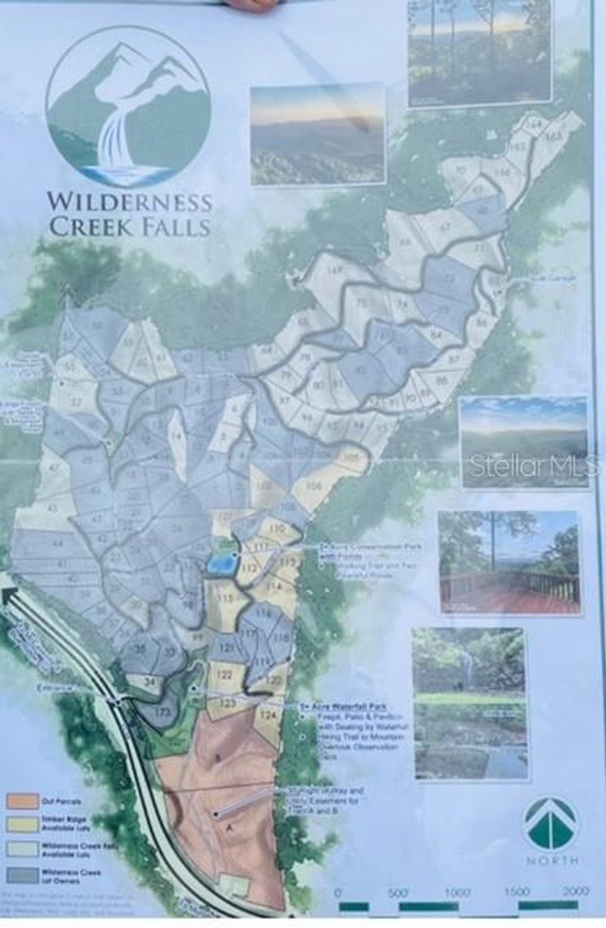 Wake up where the air is cooler, the views stretch endlessly, and nature sets the pace. Perched at the very top of the mountain, this exceptional lot at Wilderness Creek Falls boasts nearly 360-degree panoramic views, offering breathtaking scenery in every direction—sunrises, sunsets, rolling ridgelines, and layers of mountain beauty as far as the eye can see.

Situated at just under 3,000 feet in elevation within a private, gated community, this property delivers big mountain views without the big prices. Wilderness Creek Falls is thoughtfully designed for both relaxation and adventure, featuring 5+ acres of waterfall park with a firepit, patio, and pavilion seating beside the cascading falls. Enjoy a hiking trail leading to a mountain overlook observation deck, a 2+ acre conservation park with two serene ponds, and an additional common area with a large fire pit and seating framed by expansive mountain vistas.

Ideally located near Blue Ridge, McCaysville, and Murphy, you’re just minutes from floating the pristine Toccoa and Ocoee Rivers, hiking renowned trails, fishing, golfing at Old Toccoa Farm, exploring local orchards, or relaxing at Blue Ridge Lake.

Whether you’re seeking a peaceful mountain escape or a basecamp for endless outdoor adventures, this mountaintop lot offers a rare combination of privacy, elevation, and unforgettable views—a truly special place to build your mountain retreat.
