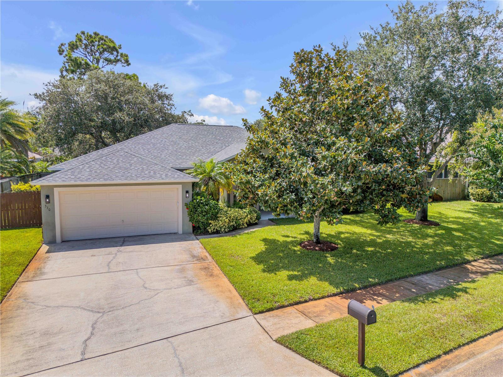 This house comes with a REDUCED RATE as low as 5.625% (APR 6.061%) as of 08/14/2025 through List & Lock™. This is a seller paid rate-buydown that reduces the buyer’s interest rate and monthly payment. Terms apply, see disclosures for more information.
Space Coast living at its finest in this beautiful Diamante Model by Holiday Builders, located in the desirable La Cita Golf &
Country Club community—just minutes from Kennedy Space Center.
Step inside this thoughtfully designed split floor plan offering 4 bedrooms plus an office/den and a separate formal dining room. The heart
of the home is perfect for entertaining, with the kitchen and breakfast nook opening to the spacious living room, creating an inviting flow for
gatherings.
This home has been meticulously maintained with major updates already complete: Roof (2024), HVAC (2019), Water Heater (2022), and
Kitchen Appliances (2022)—providing peace of mind for years to come.
The private, fully fenced backyard is a serene retreat with low-maintenance tropical landscaping, including avocado, banana, mango, and
papaya trees, with plenty of space to expand your garden or add the pool of your dreams.
Living in La Cita means more than just a home—it’s a lifestyle. Enjoy the newly renovated clubhouse, a Ron Garl & Lee Trevino-designed
120-acre golf course, and a welcoming community with all the amenities of a premier semi-private club.
