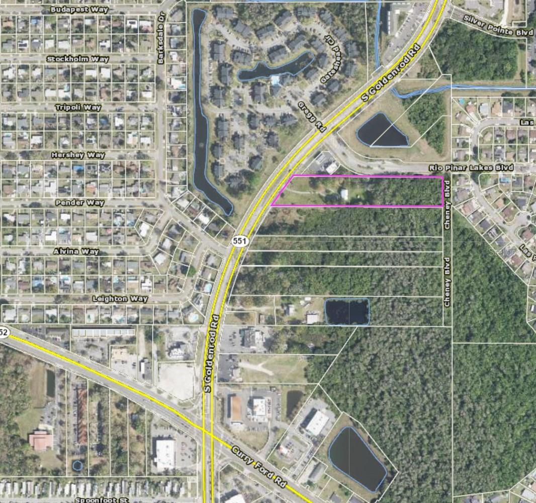 We are pleased to present this 3.36 (+-) Acre Residential Property with Potential for Future Mixed Use Commercial Development site for sale.
Excellent High Visibility High Traffic location on Goldenrod Road in Orlando, this site also has the potential to possibly be rezoned to Mixed Use Commercial.
Sunoco Convenience Store right next to property and Commercial properties along Goldenrod.
Nice Home on the Property for a Work-Live Opportunity.